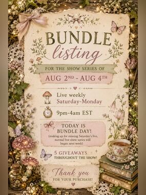 @carolinagurl09 bundle listing 🎀